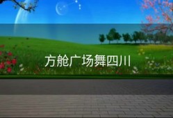 方舱广场舞四川