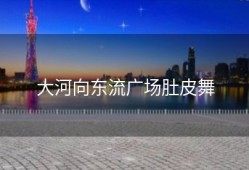 大河向东流广场肚皮舞