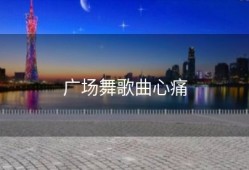 广场舞歌曲心痛