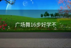 广场舞16步好学不