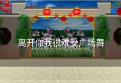 离开你我很难受广场舞