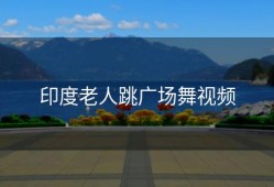 印度老人跳广场舞视频