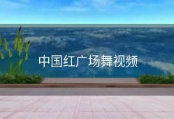 中国红广场舞视频