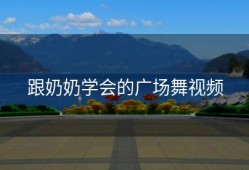 跟奶奶学会的广场舞视频