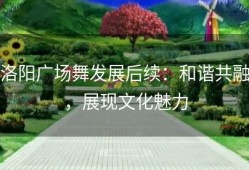 洛阳广场舞发展后续：和谐共融，展现文化魅力