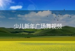 少儿新年广场舞视频