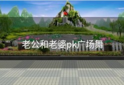 老公和老婆pk广场舞