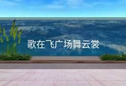 歌在飞广场舞云裳