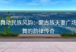舞动民族风韵：蒙古族夫妻广场舞的韵律传奇