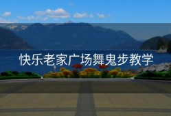 快乐老家广场舞鬼步教学