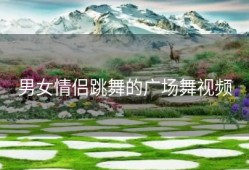 男女情侣跳舞的广场舞视频