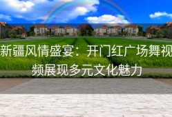 新疆风情盛宴：开门红广场舞视频展现多元文化魅力