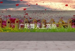 广场舞天上高原