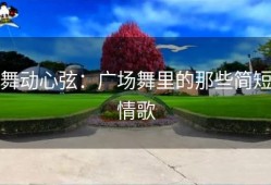 舞动心弦：广场舞里的那些简短情歌