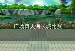 广场舞天海长城比赛