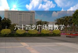 六十四步广场舞教学