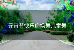 元宵节快乐广场舞儿童舞