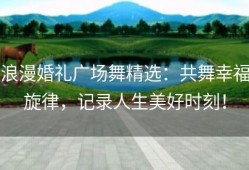 浪漫婚礼广场舞精选：共舞幸福旋律，记录人生美好时刻！