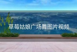 草莓姑娘广场舞图片视频