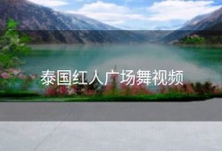 泰国红人广场舞视频