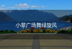 小翠广场舞绿旋风