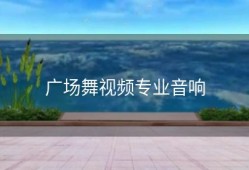 广场舞视频专业音响