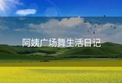 阿姨广场舞生活日记