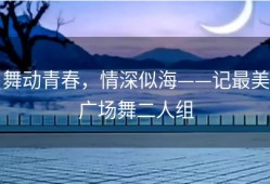 舞动青春，情深似海——记最美广场舞二人组