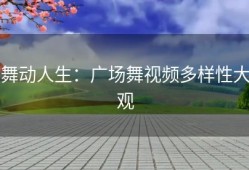 舞动人生：广场舞视频多样性大观