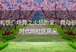 和悦广场舞之火热的爱：舞动新时代的社区风采