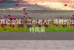 舞动金城：兰州老人广场舞的独特风采