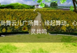 尚舞云儿广场舞：缘起舞动，心灵共鸣