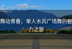 舞动青春，单人水兵广场舞的魅力之旅