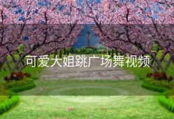 可爱大姐跳广场舞视频