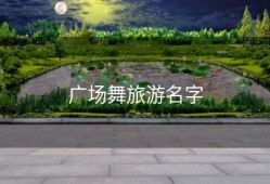 广场舞旅游名字