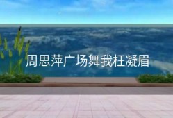 周思萍广场舞我枉凝眉