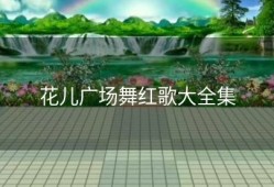 花儿广场舞红歌大全集
