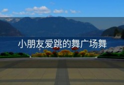 小朋友爱跳的舞广场舞