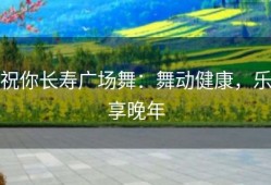 祝你长寿广场舞：舞动健康，乐享晚年