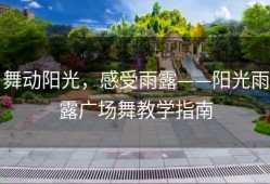 舞动阳光，感受雨露——阳光雨露广场舞教学指南
