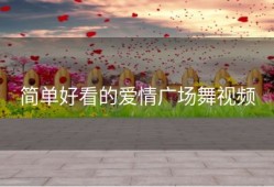 简单好看的爱情广场舞视频