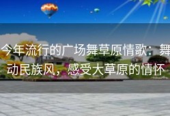 今年流行的广场舞草原情歌：舞动民族风，感受大草原的情怀