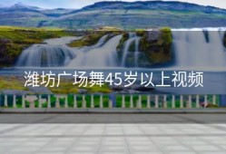 潍坊广场舞45岁以上视频