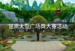 甘肃大型广场舞大赛活动