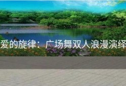 爱的旋律：广场舞双人浪漫演绎