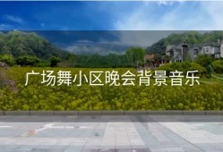 广场舞小区晚会背景音乐