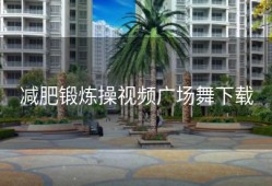 减肥锻炼操视频广场舞下载