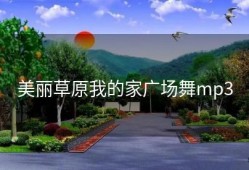 美丽草原我的家广场舞mp3