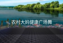 农村大妈健康广场舞