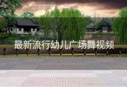 最新流行幼儿广场舞视频